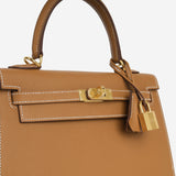 Serena 28 - Camel & Silver