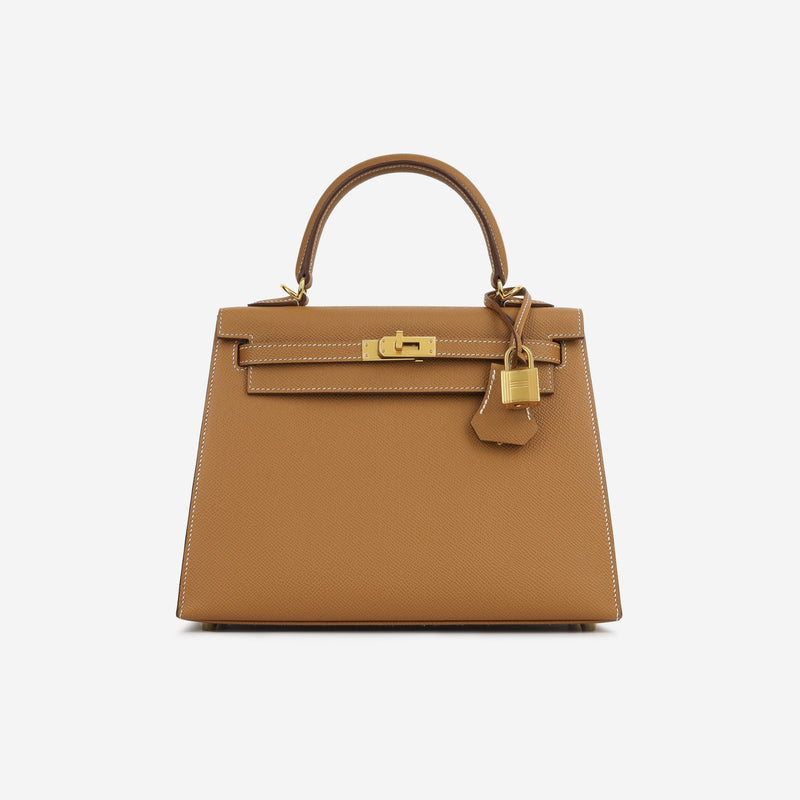 Serena 28 - Camel & Silver