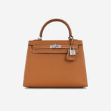 Serena 28 - Camel & Silver