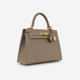Serena 28 - Camel & Silver